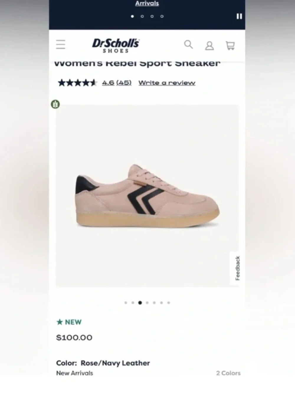 DR SCHOLL’S Women's Rebel Sport Sneaker